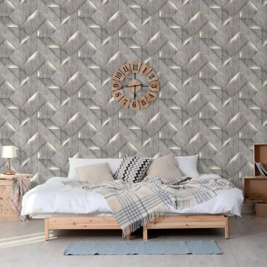 Fond d'écran de couverture murale néerlandaise onyx gris foncé