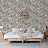 Fond d'écran de couverture murale néerlandaise onyx gris foncé