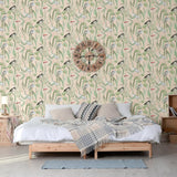 Hollännesch Mauercoverve hollännesch Mauercaverzénge Wallpaper Crème MinT -Colored