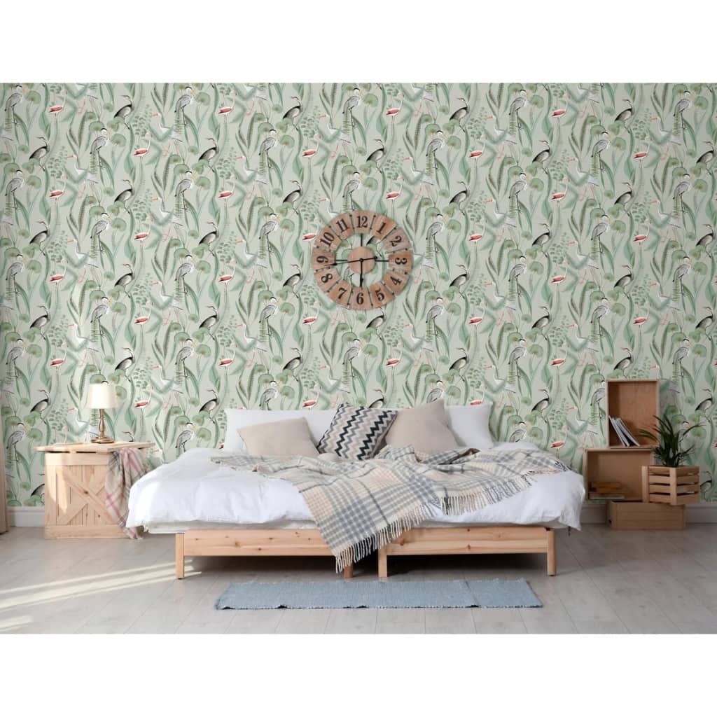 Dutch Wallcoverings Dutch Wallcoverings Wallpaper Mint colored