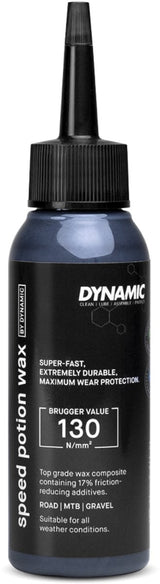 Cire de potion de vitesse dynamique - vélo de cire de chaîne professionnel