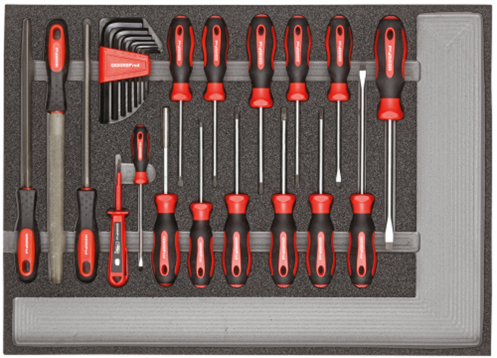 Tournevis à outils Gedore Red et 26 pièces de Vijlen