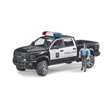 Bruder Auto Dodge Ram Police avec une silhouette