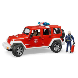 Bruder jeep wrangler pompiers