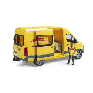 Bruder MB Sprinter DHL avec modèle de véhicule avec chauffeur (02671)