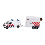 Police de transporteur Kids Globe VW avec remorque à cheval