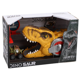 Ensemble de jeu de voiture de tir de dinosaure sans marque | 3 pièces