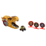Ensemble de jeu de voiture de tir de dinosaure sans marque | 3 pièces