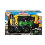 Hot Wheels Monster Jam Mechanix 1:18 construire et reconstruire un fossoyeur
