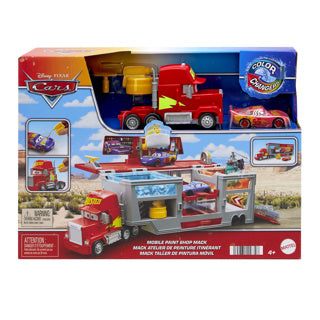 Changement de couleur des voitures, mise au point du camion Mack