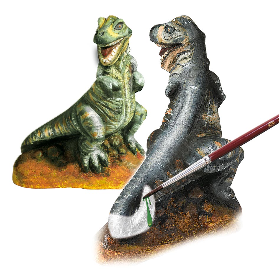 Casting de six personnages, T-Rex