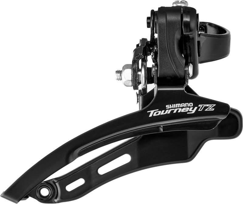 Shimano Voorkerilleur 6 Tourney à 7 vitesses TZ FD-TZ510 Down Swing Low Blamp Ø31,8 mm 48T