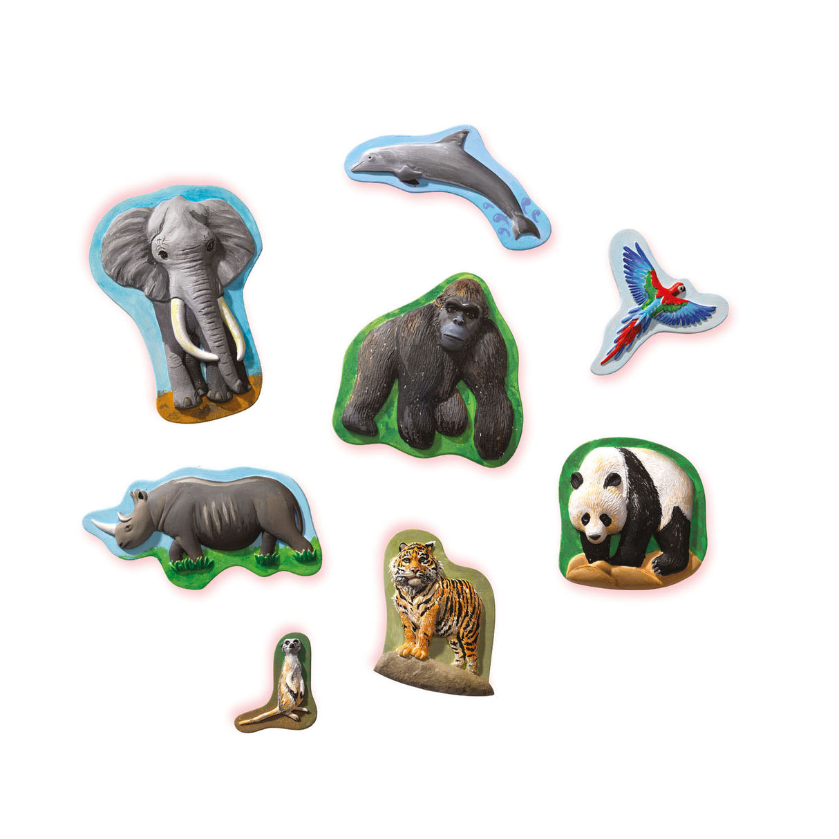 Ses moulage et peinture - animaux