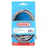 Gear Cable Set Elvedes 1700 2250 mm Universal Sturmey Archer Rustfritt stål - Sølv (på kart)