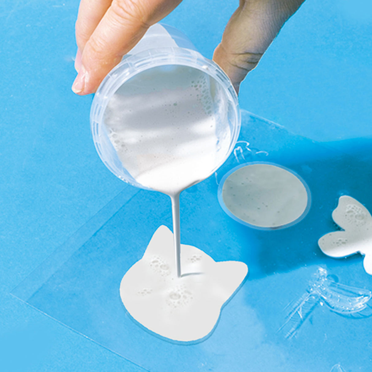 Ses créatifs ses moulage et peinture - figures joyeuses