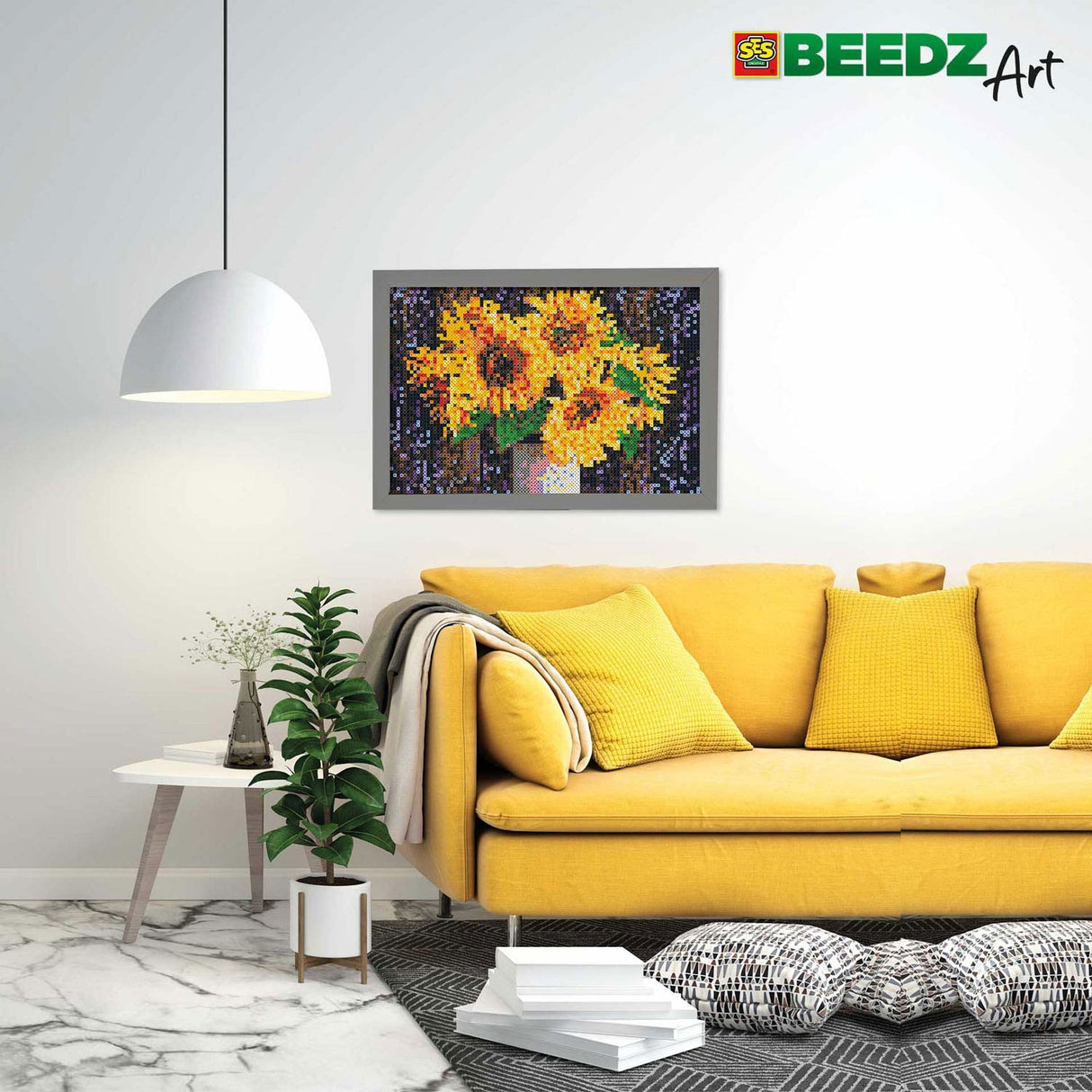 SES Creative Beedz Art Sunflowers