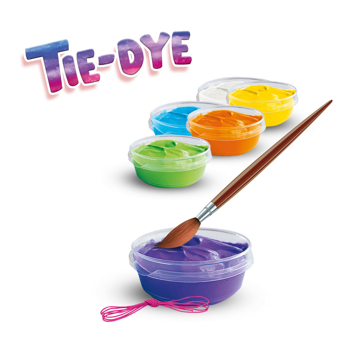 Pintura textil de tie-dye ses