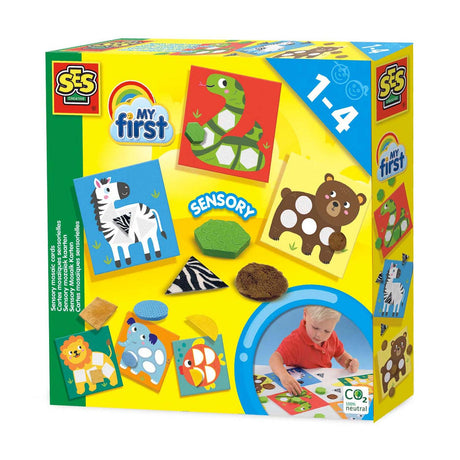 Ses creative ses my first - cartes mosaïques sensorielles