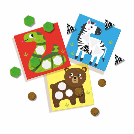 Ses creative ses my first - cartes mosaïques sensorielles