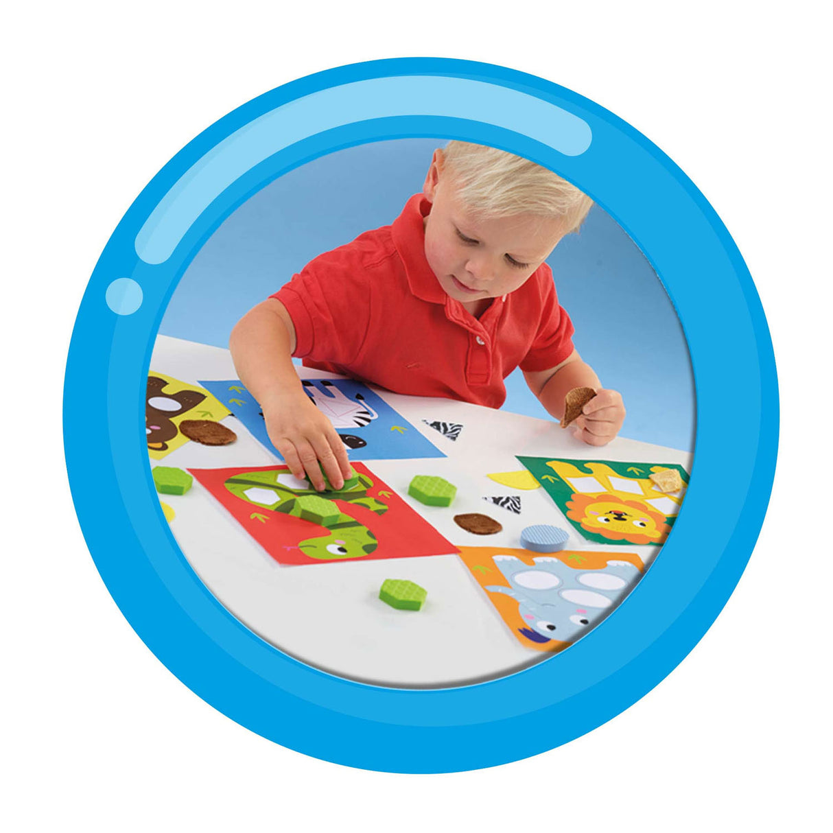 Ses creative ses my first - cartes mosaïques sensorielles