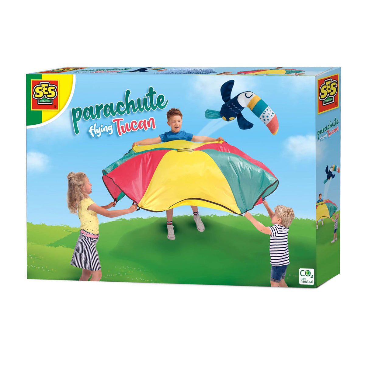 Ses créatifs ses parachute toucan volant