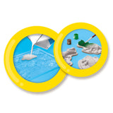 Ses creative - moulage et peinture - monde des dinosaures - séchage rapide - avec moules, plâtre, peinture, pinceau, spatule et éponge - bricolage pour garçons - jouets dinosaures