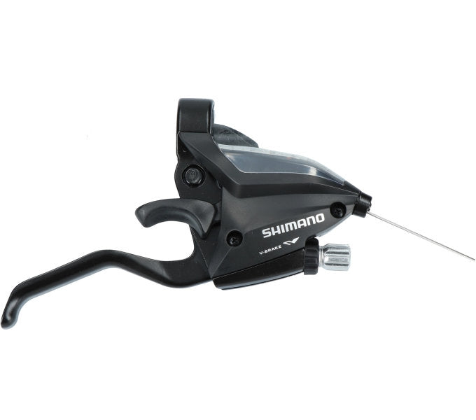 Shimano Versteller (till höger) med bromsspak 8 hastighet St-EF500 2 fingrar svart