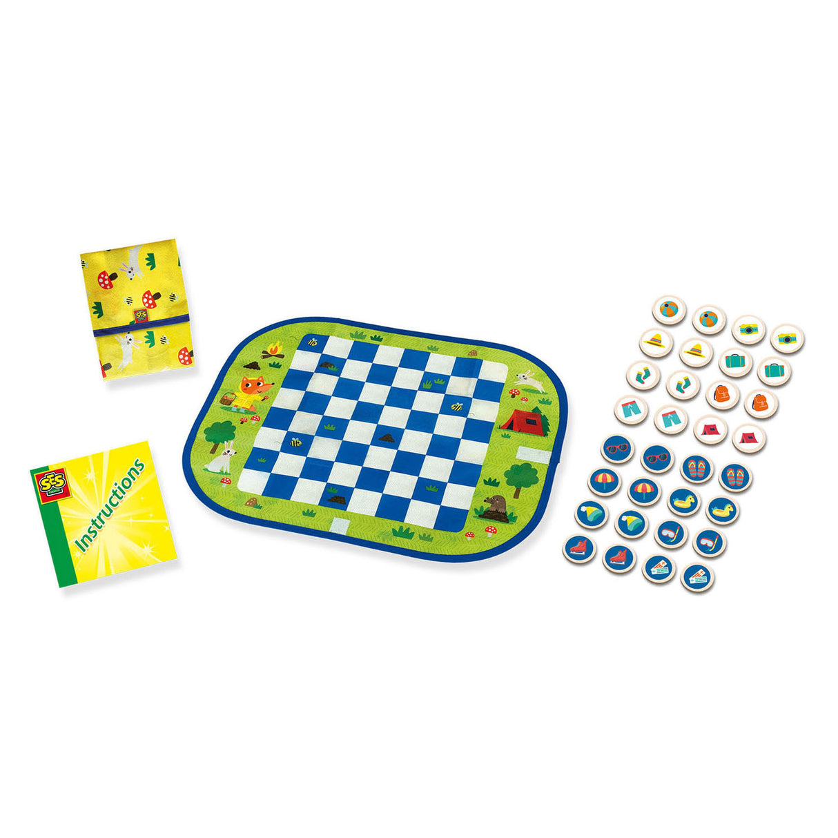 SES WRAP ET GO GAMES DE VOYAGE, 3In1