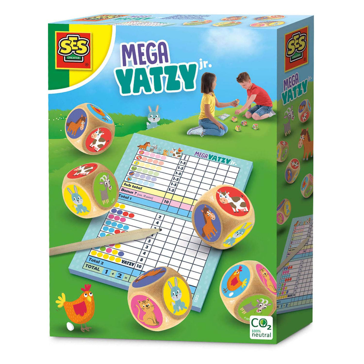 SES Mega Yatzy Junior Children's Board Board de mesa