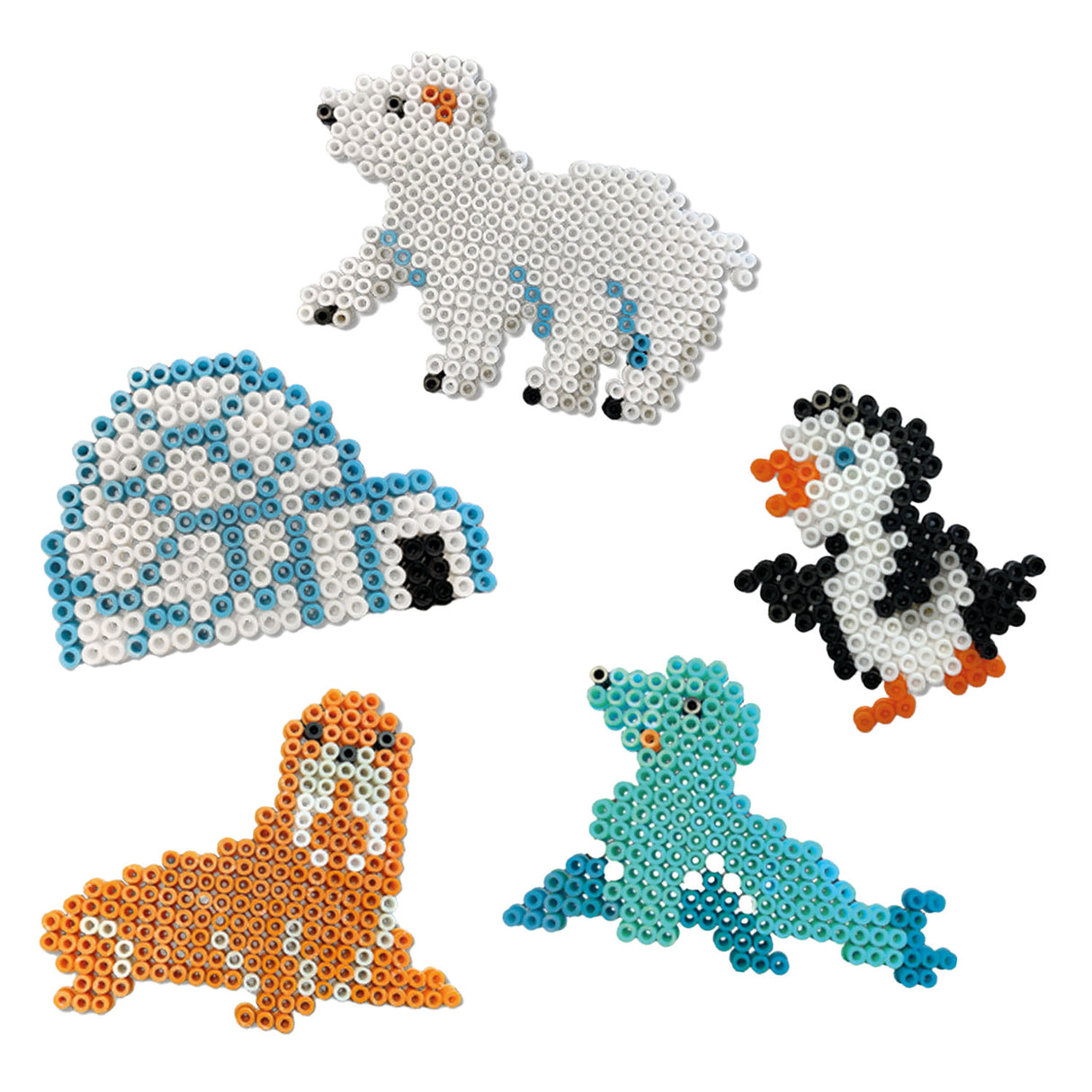 Ses creative ses perles thermocollantes - animaux polaires