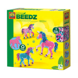 SES Green Beedz String Bead Set Unicornio