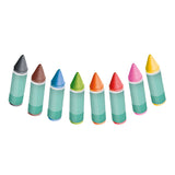 Ses Tiny Talents Bath Chalk 8 Couleurs