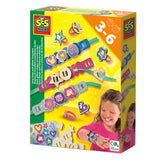 Ses creative ses bagues et bracelets à paillettes faciles