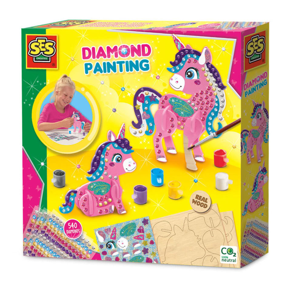 Peinture SES Diamond - Unicornes 3D