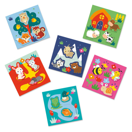 Ses creative ses mon premier mon premier - où est-ce que j'habite ? bâton d'animaux