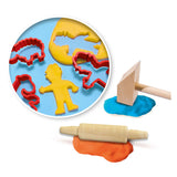 Ses creative - mon premier - méga set d'argile - outils et formes d'argile - argile sans gluten aux couleurs vives - ne sèche pas - thème ferme - avec rouleau à pâtisserie et marteau en bois