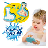 Ses sophie la girafe coloration à l'eau du bain