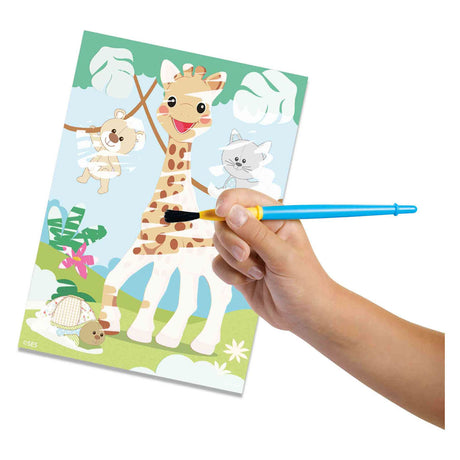 Ses creative ses ma première sophie la girafe - coloriage à l'eau