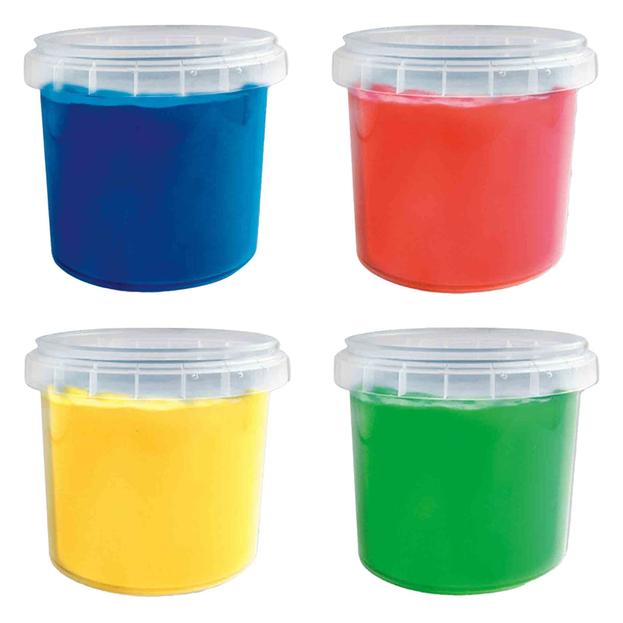 Couleurs primaires de peinture à doigt SES, 4x110 ml