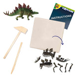 SES Explorez Dino et Squelette fouillé 2in1-Stegosaurus