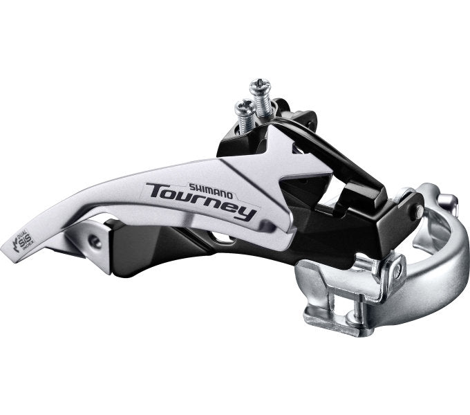 Shimano Voorkerailleur 3 x 6 Torney de 7 velocidades FD-TY510 Top Swing Dual Pull Lage Klem 42T (66-69 °)