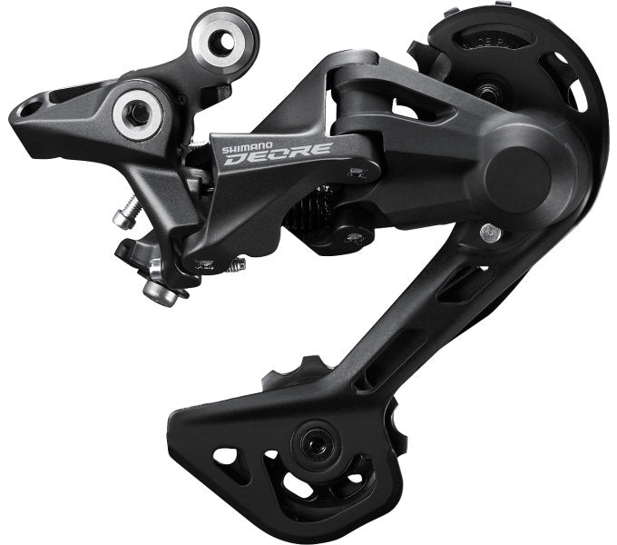 Dérailleur arrière Shimano 2 x 10 11 vitesses deore m4120 sgs - montage direct - noir (emballage atelier)