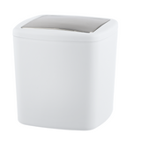 Wenko 1065669 - afvalemmer barc. l 8,5 ltr wit | 1 stuks