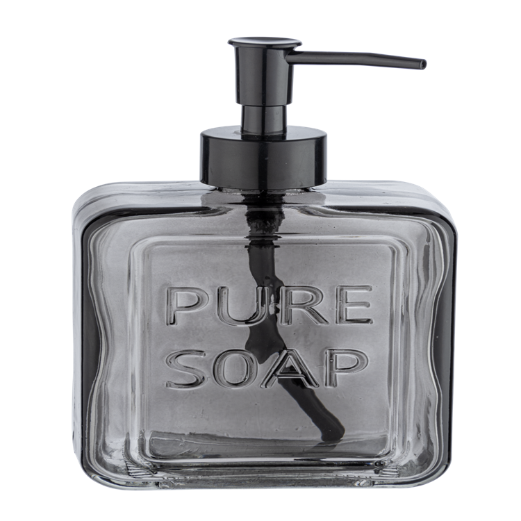 Wenko 1069581 - distributeur de savon savon pur gris | 1 pièce