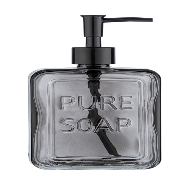 Wenko 1069581 - distributeur de savon savon pur gris | 1 pièce