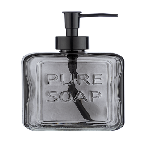 Wenko 1069581 - distributeur de savon savon pur gris | 1 pièce