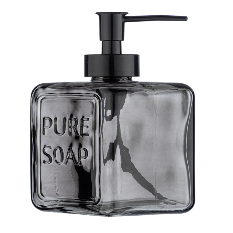 Wenko 1069581 - distributeur de savon savon pur gris | 1 pièce