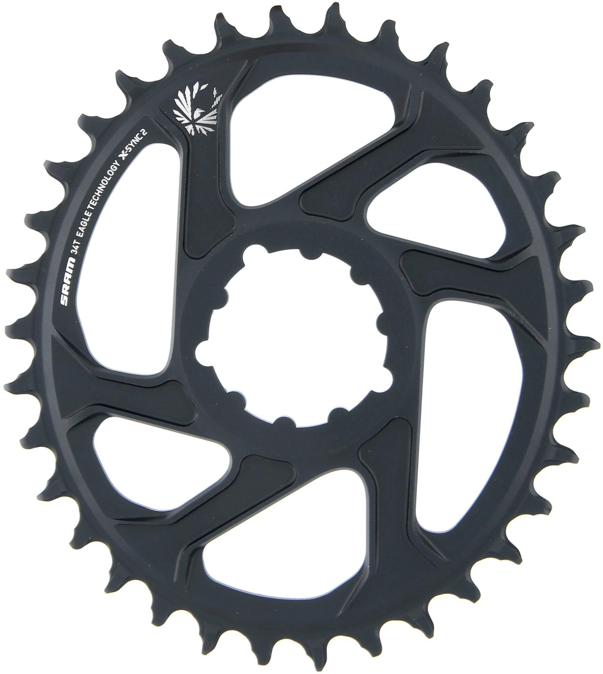 Plateau Sram x-sync 2 ovale plateau x-sync 2 ovale alu, 34 dents.