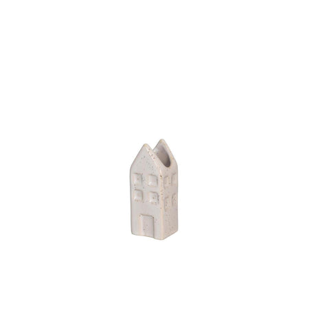 Idées 4 saisons vase à fleurs maison amsterdam crème 3x3x8cm