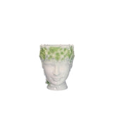 Idées 4 saisons pot de fleur lady nature 14x12xh14.5cm vert